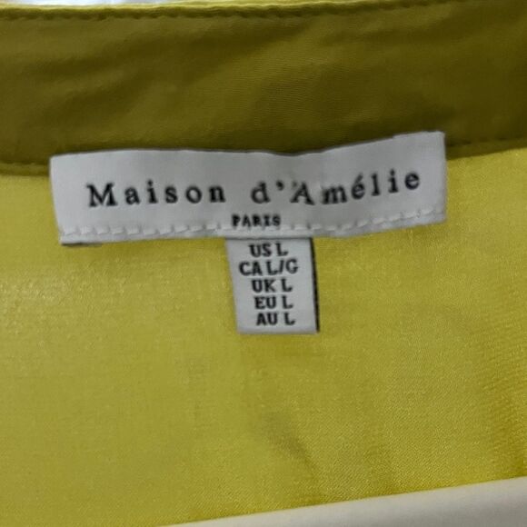 Vibrant Yellow Blouse for Women - Picture 5 of 7